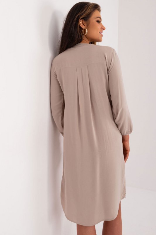 Sukienka Model D73761M30427A Dark Beige - Sublevel
