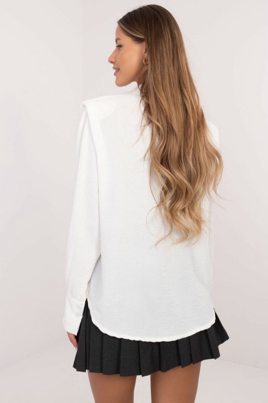 Koszula Damska Model MI-KS-61527.56 White - Italy Moda