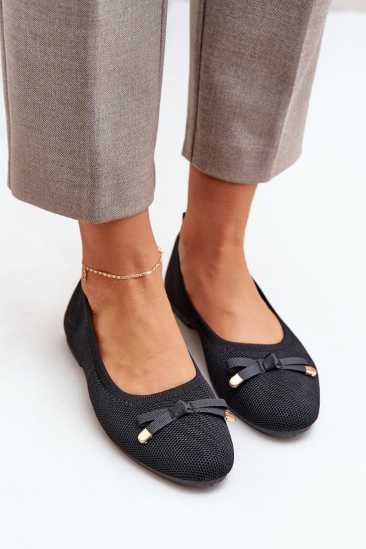 Baleriny Model Bianila CB130 Black - Step in style