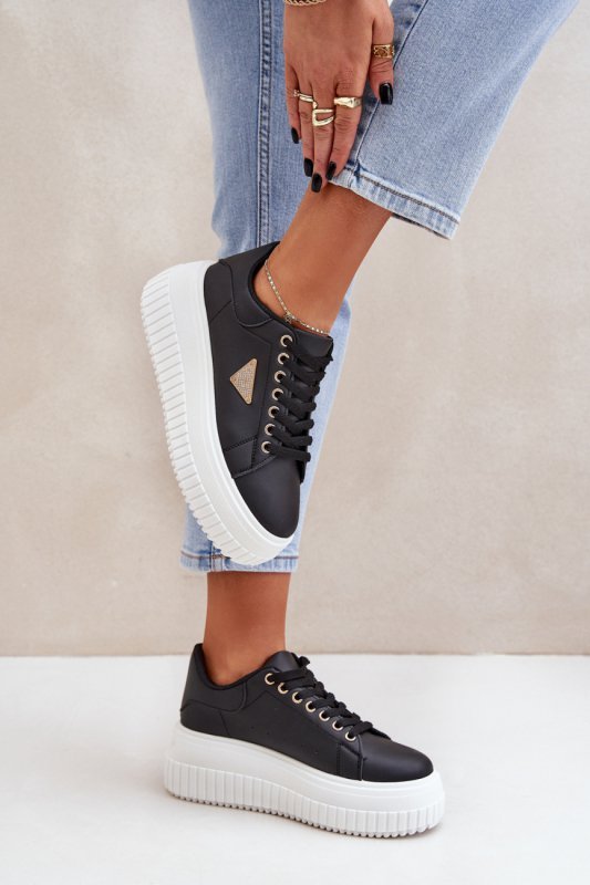 Buty Sportowe Model Vallexia lA297P Black - Step in style