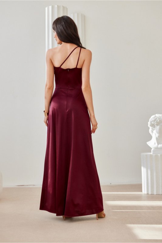 Sukienka Model Vaiana BOR SUK0512 Bordo - Roco Fashion