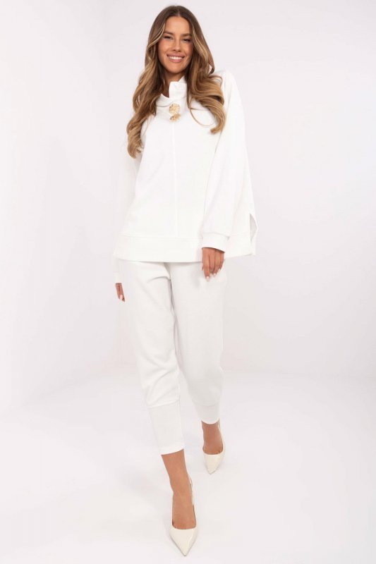 Bluza Damska Model DHJ-BL-20510.68 Ecru - Italy Moda