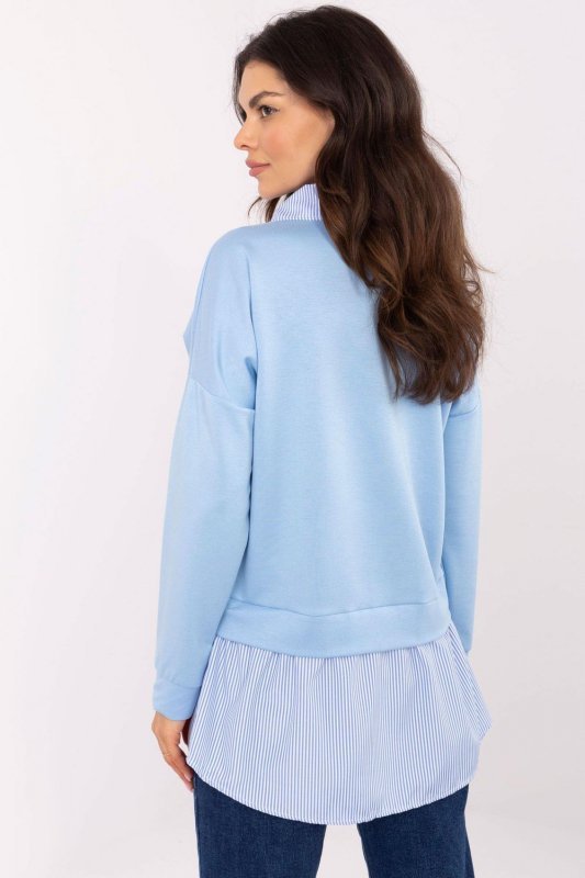 Bluzka Model MI-BZ-M3446.75 Light Blue - Italy Moda