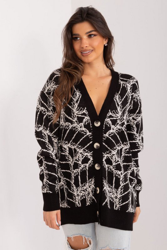 Sweter Damski Model BA-SW-2040.78 Black - Badu