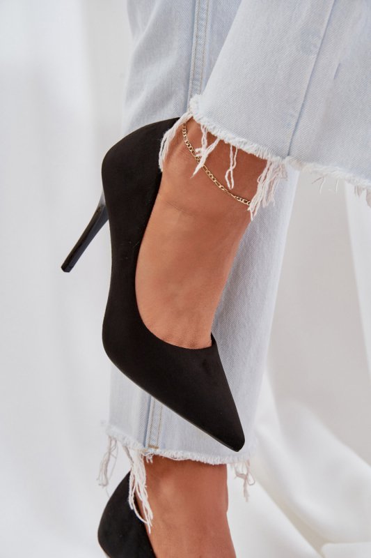 Szpilki Model Navinda LE113P Black - Step in style