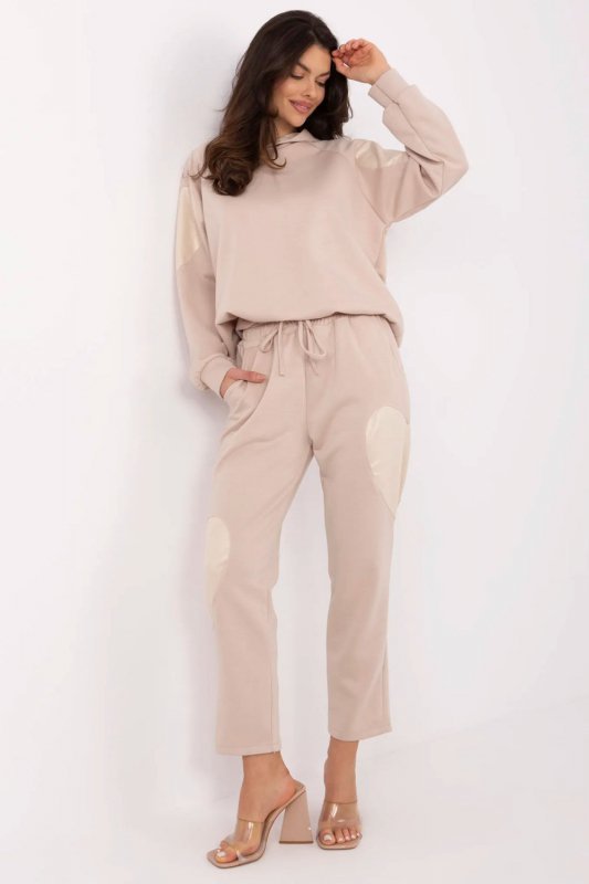 Spodnie Komplet Model MI-KMPL-M6156.98 Beige - Italy Moda