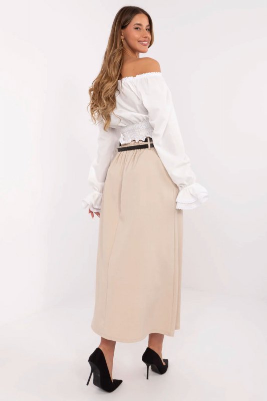 Spódnica Model MI-SD-88660.83 Beige - Italy Moda