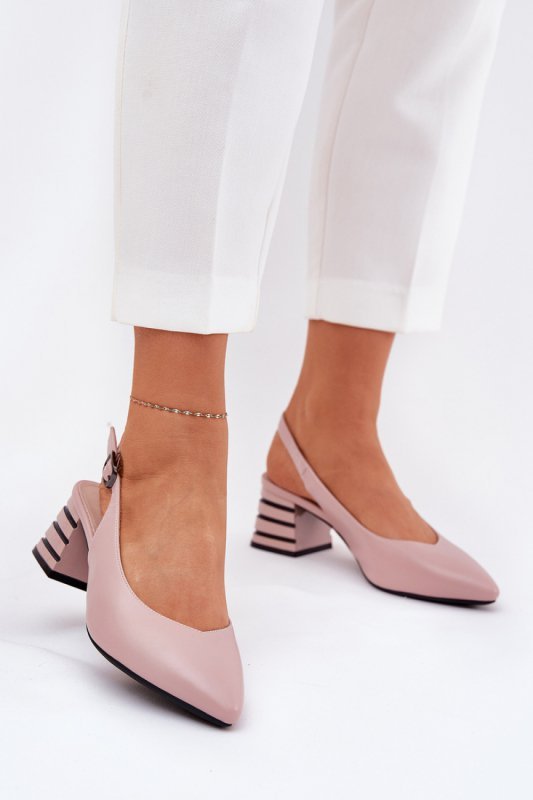 Sandały Model Vinceza 62217 Dirty Pink - Step in style