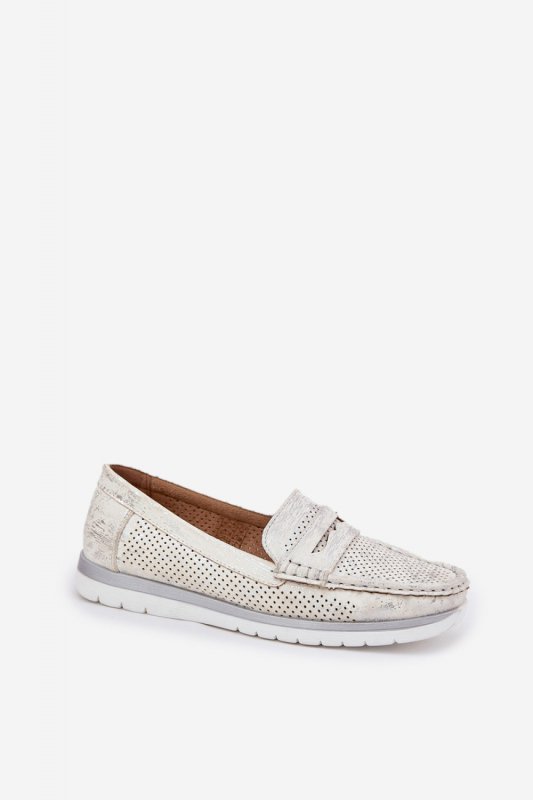 Mokasyny Model Bralithia 25PB02-9039 Gold - Step in style