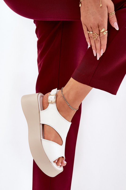 Sandały Model Karonia 5227 White - Step in style