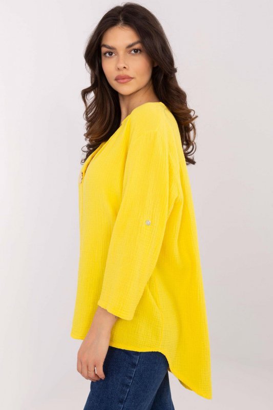 Bluzka Model MO-BZ-52759.55 Yellow - Italy Moda