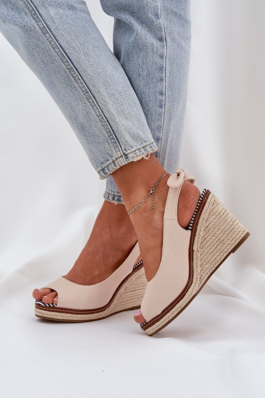 Sandały Model Nanalis M503 Beige - Step in style