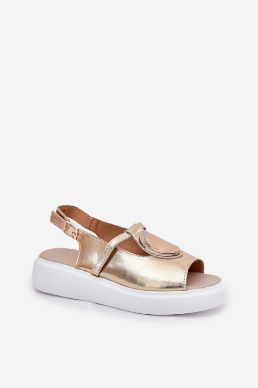Sandały Model S.Barski GR51-603 Gold - Step in style