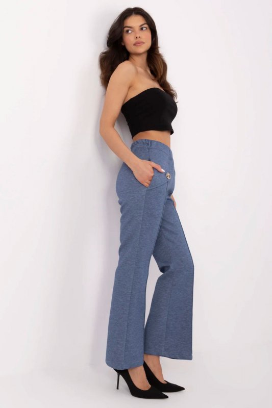 Spodnie Dresowe Model DHJ-SP-20518.12 Dark Blue - Italy Moda