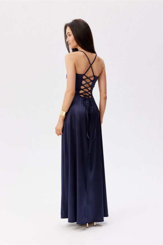 Sukienka Model Serena GRA SUK0521 Navy - Roco Fashion