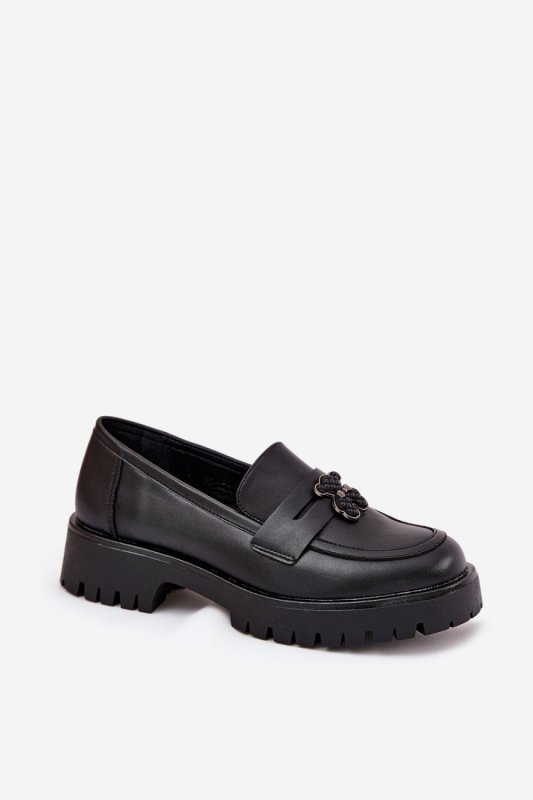 Mokasyny Model Vinceza 18109 Black - Step in style
