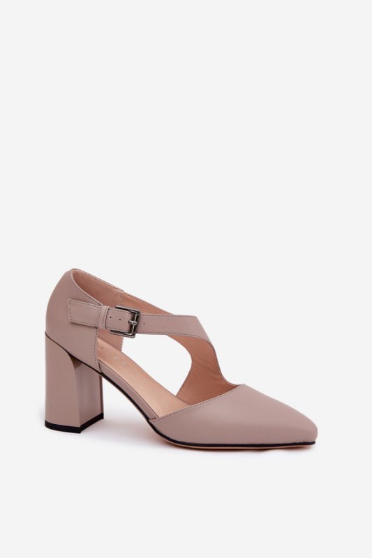 Czółenka Model Vinceza 91133 Grey - Step in style