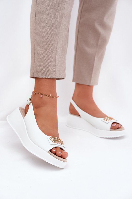 Sandały Model S.Barski LR51-593 White - Step in style