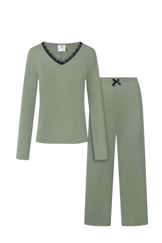 Piżama Damska Model Emerald Dreams Green - Momenti Per Me