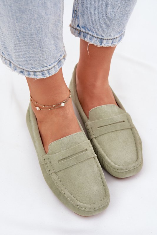 Mokasyny Model Big Star RR274945 Green - Step in style