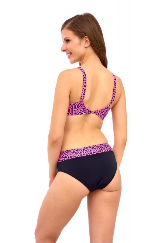 Kostium dwuczęściowy Figi 1 Kąpielowy Model Giulia Big Black - Lupo Line