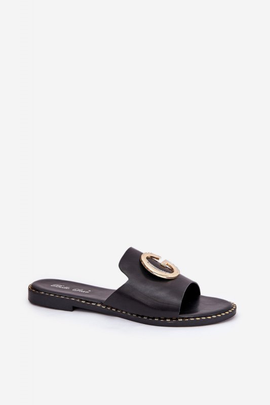 Sandał Klapki Model Frelie L2858 Black - Step in style