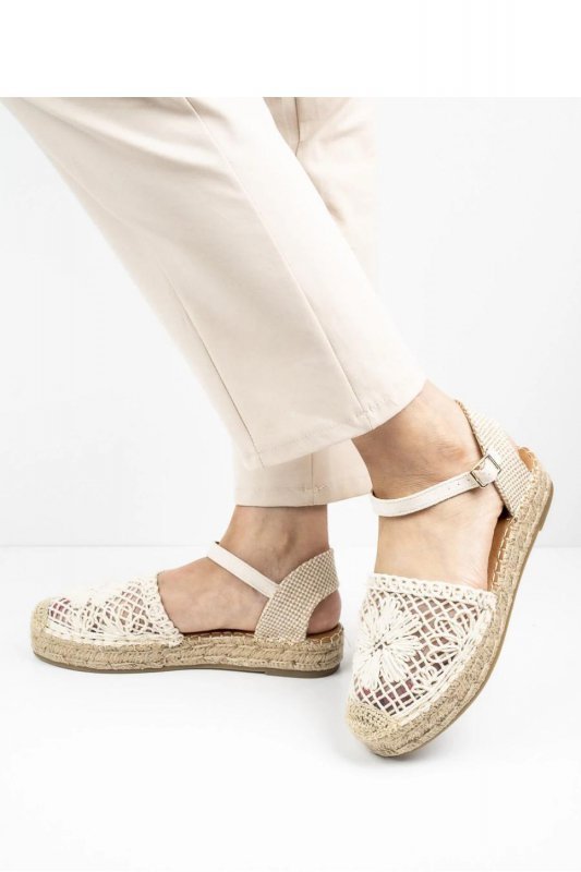 Sandały Model 1 CZ-1 Beige - Inello