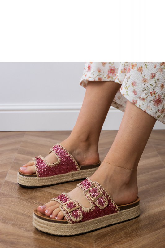 Sandał Klapki Model Induri X5-382 Pink - PRIMO