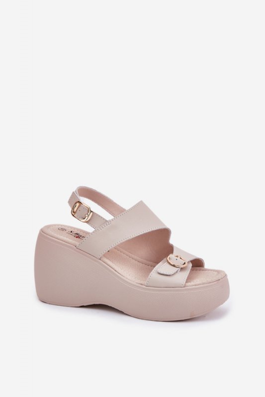 Sandały Model S.Barski LR51-540 Beige - Step in style