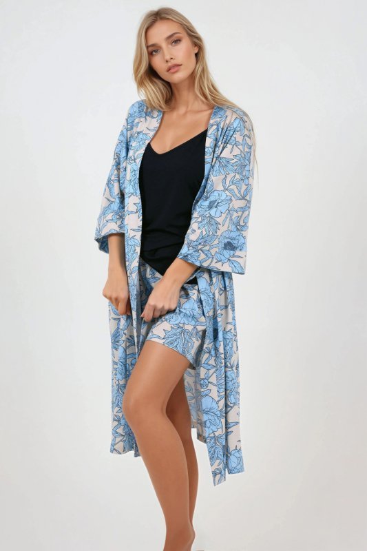 Piżama Damska Model Twilight Blue - Momenti Per Me