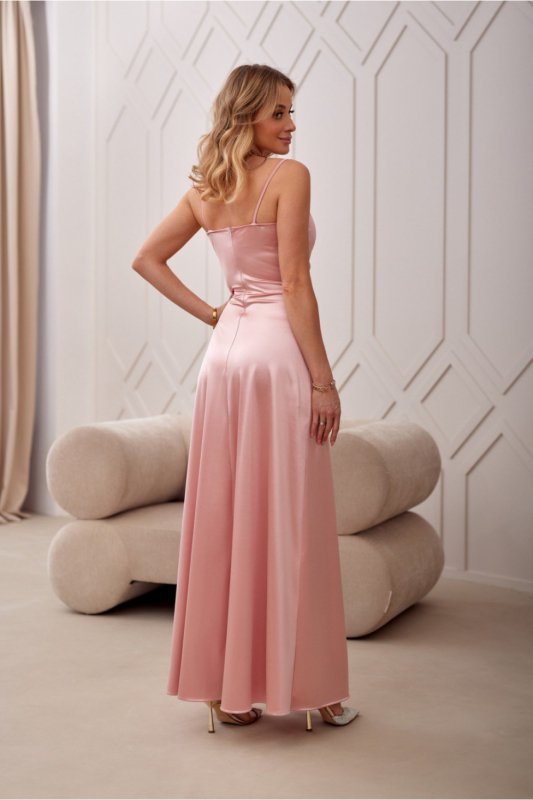 Sukienka Model Salma ROZ SUK0462 Pink - Roco Fashion