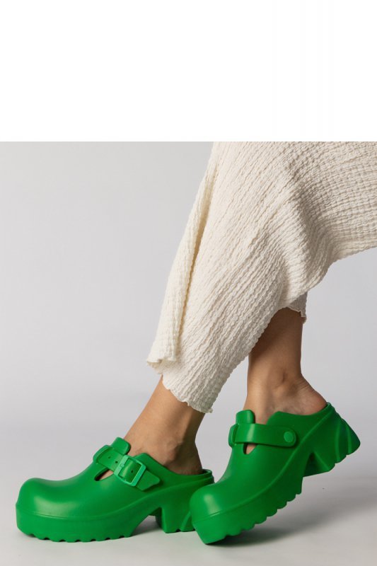 Sandał Klapki Model Ferina DM617 Green - PRIMO