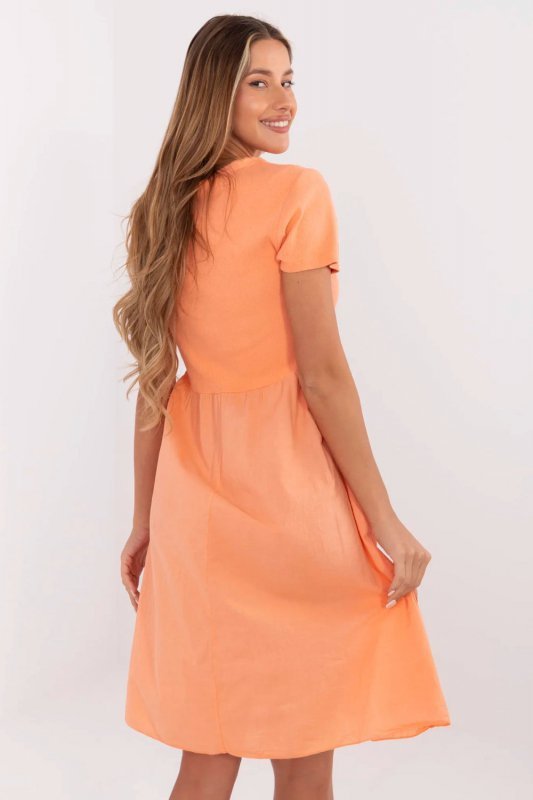Sukienka Model DHJ-SK-25370.85 Orange - Italy Moda