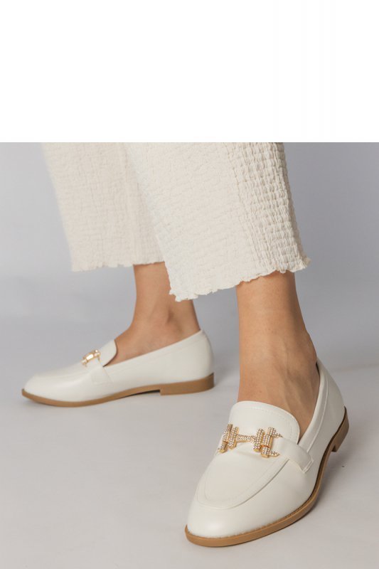 Mokasyny Model Kalinta E5558 White - PRIMO