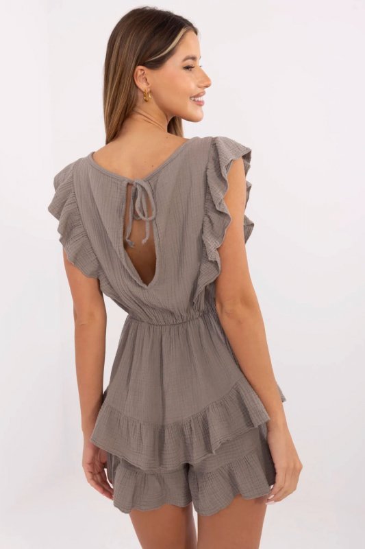 Kombinezon Model MI-KO-62106.88 Dark Beige - Italy Moda
