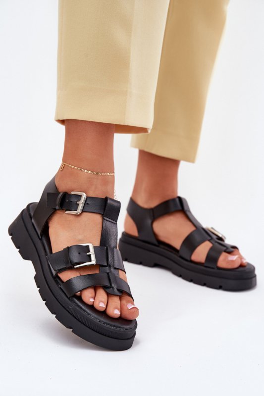 Sandały Model Mireza 25SD42-8907 Black - Step in style