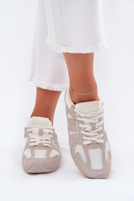 Buty Sportowe Model Dorella 897-4G White/Beige - Step in style