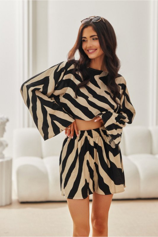 Szorty Damskie Model Ilaria SPN0010 L06 - Roco Fashion