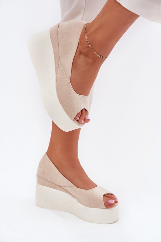 Sandały Model Felyra JH530P Light Beige - Step in style