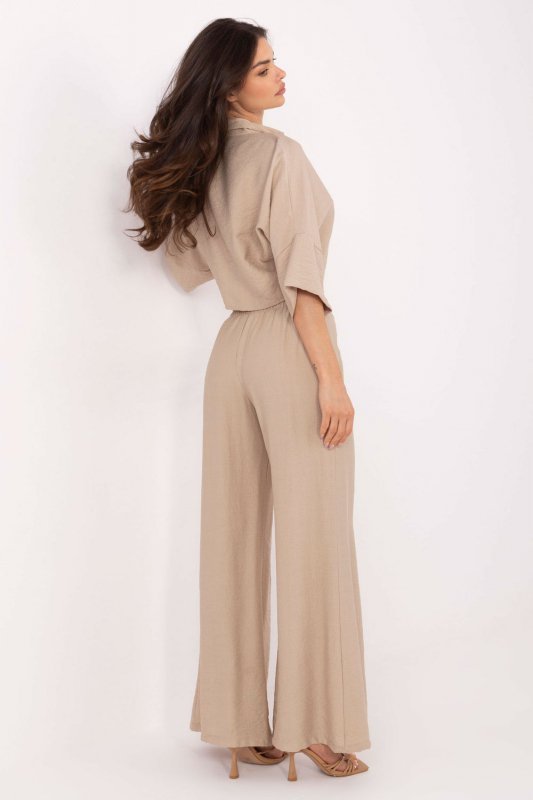 Spodnie Komplet Model TW-KMPL-BI-2469-1.61 Beige - Och Bella