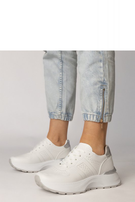 Buty Sportowe Model Lenkuta L993 White - PRIMO