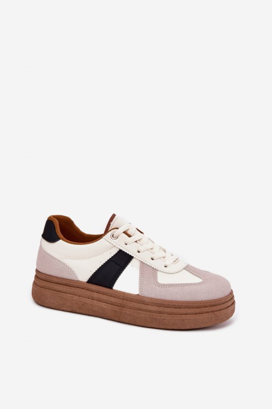 Buty Sportowe Model Dovina BL535P Beige - Step in style