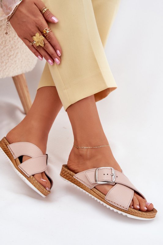 Sandał Klapki Model Inblu VO0004GU Pink - Step in style