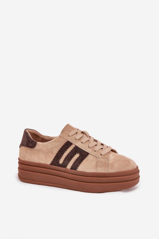 Buty Sportowe Model Eldira GD-LX1075A Beige - Step in style