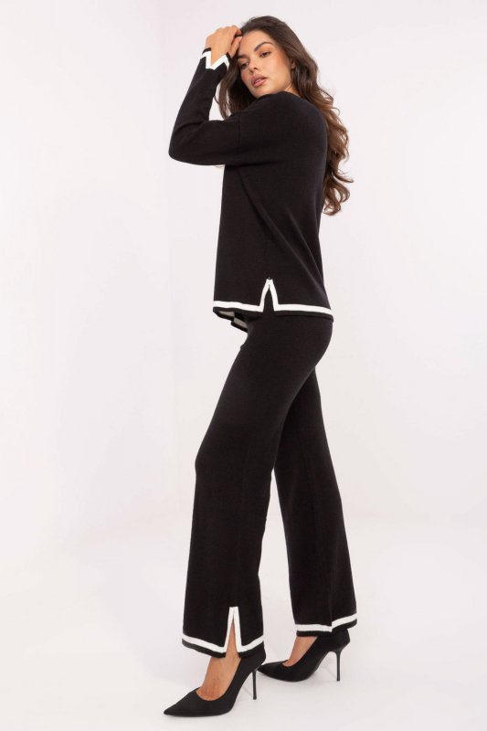 Spodnie Komplet Model IT-KMPL-99062.66 Black - Italy Moda