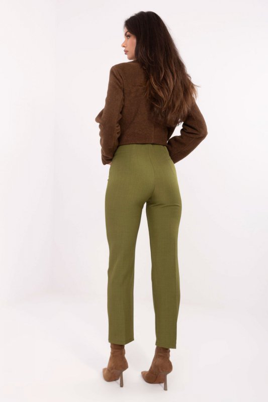 Spodnie Damskie Model IT-SP-FL9069.00 Oliwka - Rue Paris