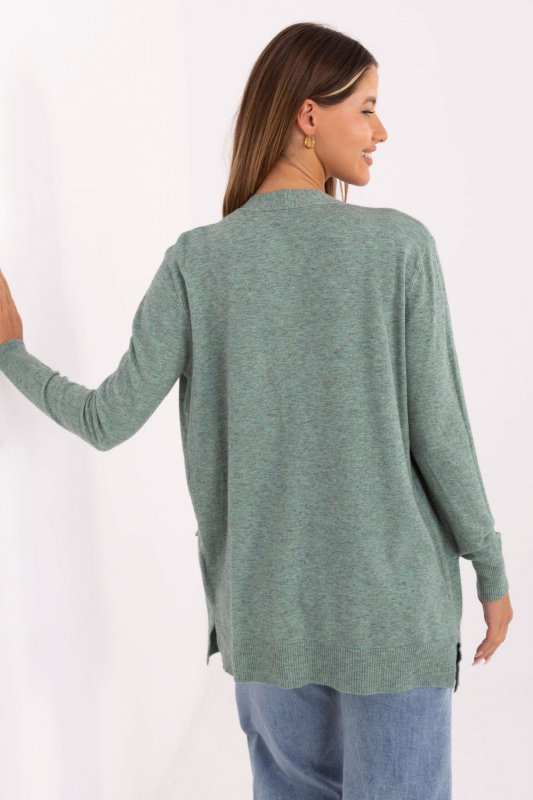 Sweter Kardigan Model PM-SW-8481.01 Mint - Factory Price