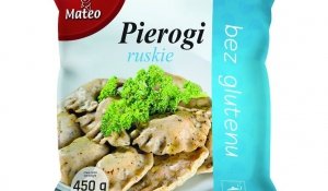 7037 MATEO Pierogi ruskie BEZ GLUTENU 450g 1x12