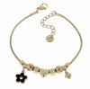 BRACELET GOLD CELEBRITY NEREZOVÁ OCEL