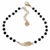 BRACELET GOLD CELEBRITY NEREZOVÁ OCEL